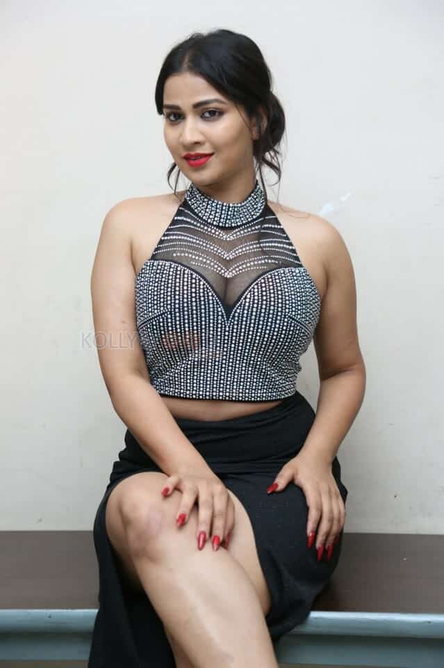 Actress Inaya Sultana at Nataratnalu Movie Audio Launch Event Photos 06