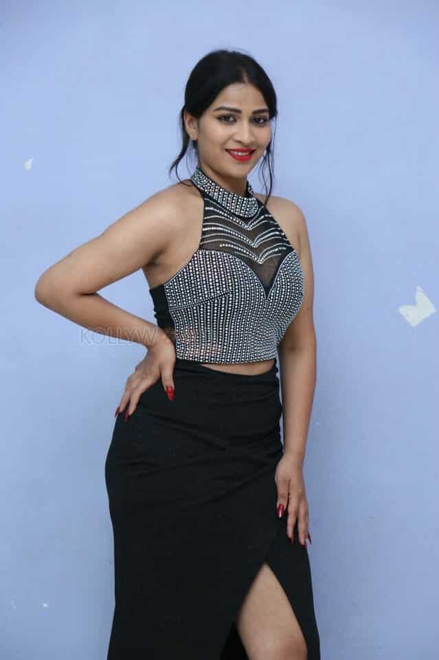 Actress Inaya Sultana at Nataratnalu Movie Audio Launch Event Photos 21