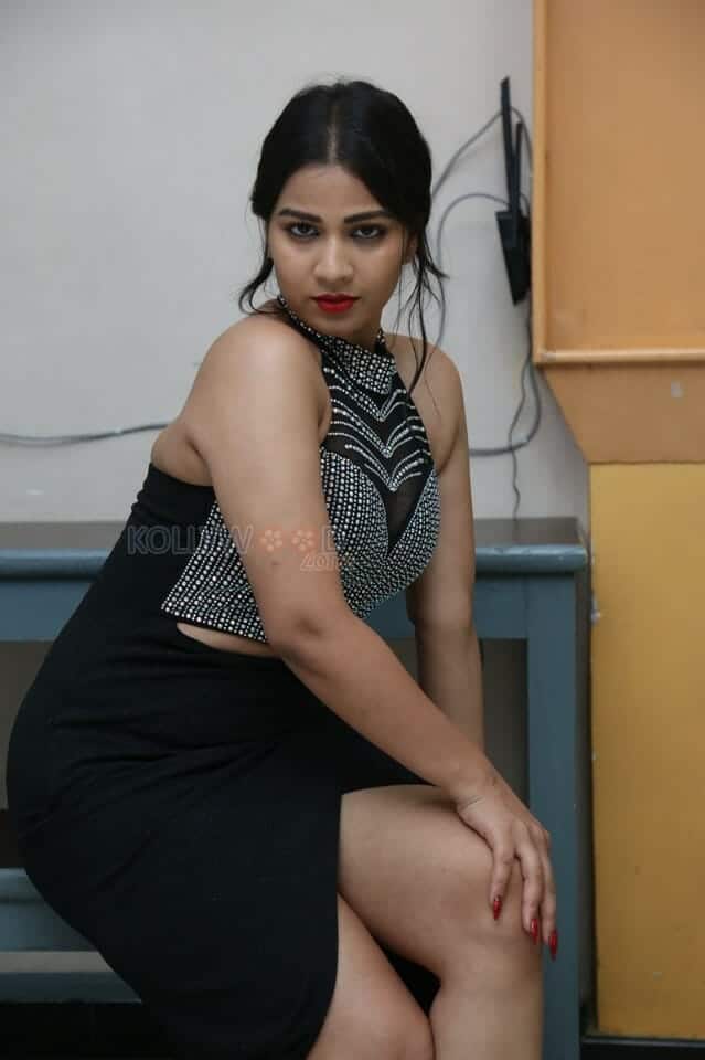 Actress Inaya Sultana at Nataratnalu Movie Audio Launch Event Photos 28