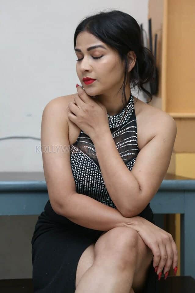 Actress Inaya Sultana at Nataratnalu Movie Audio Launch Event Photos 32