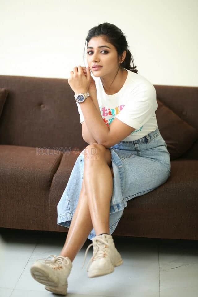 Actress Mirnaa Menon at Ugram Interview Photos 03