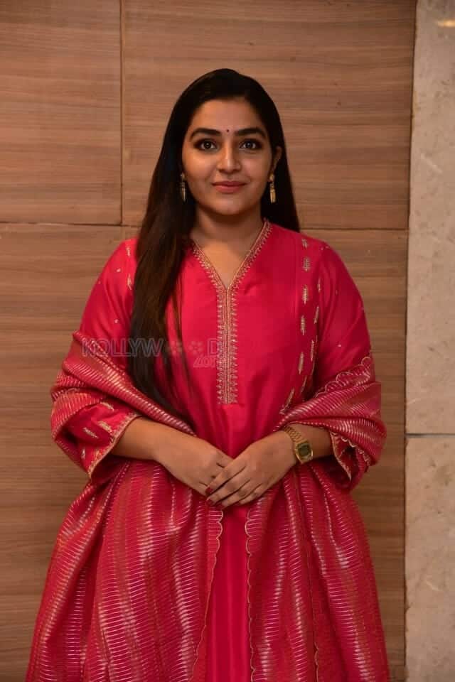 Actress Rajisha Vijayan at Sardar Movie Pre Release Event Photos 01