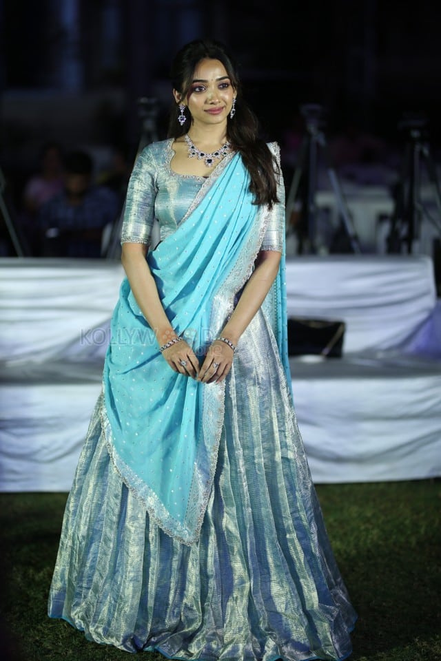 Actress Saanve Megghana at Tuk Tuk Movie Pre Release Event Pictures 01