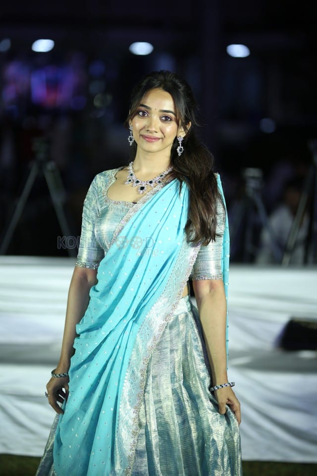 Actress Saanve Megghana at Tuk Tuk Movie Pre Release Event Pictures 42