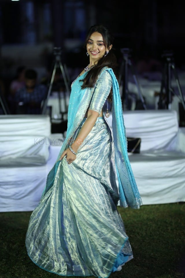 Actress Saanve Megghana at Tuk Tuk Movie Pre Release Event Pictures 43