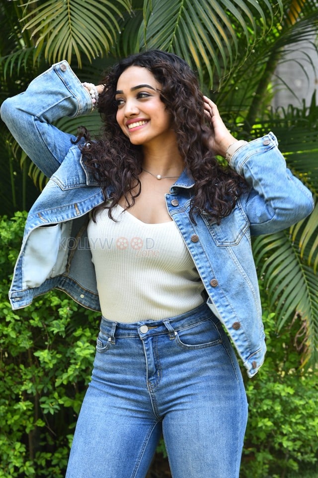 Actress Saanve Megghana at Tuk Tuk Movie Teaser Launch Photos 40