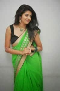 Actress Shravya Reddy Sexy Navel Cleavage Photos 04 (214772