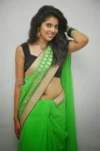 Actress Shravya Reddy Sexy Navel Cleavage Photos 05 (214773