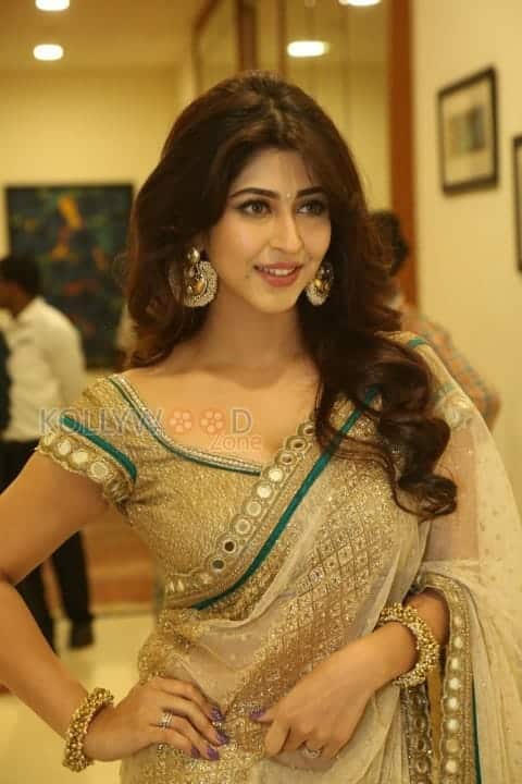 Actress Sonarika Spicy Saree Cleavage Photos 34