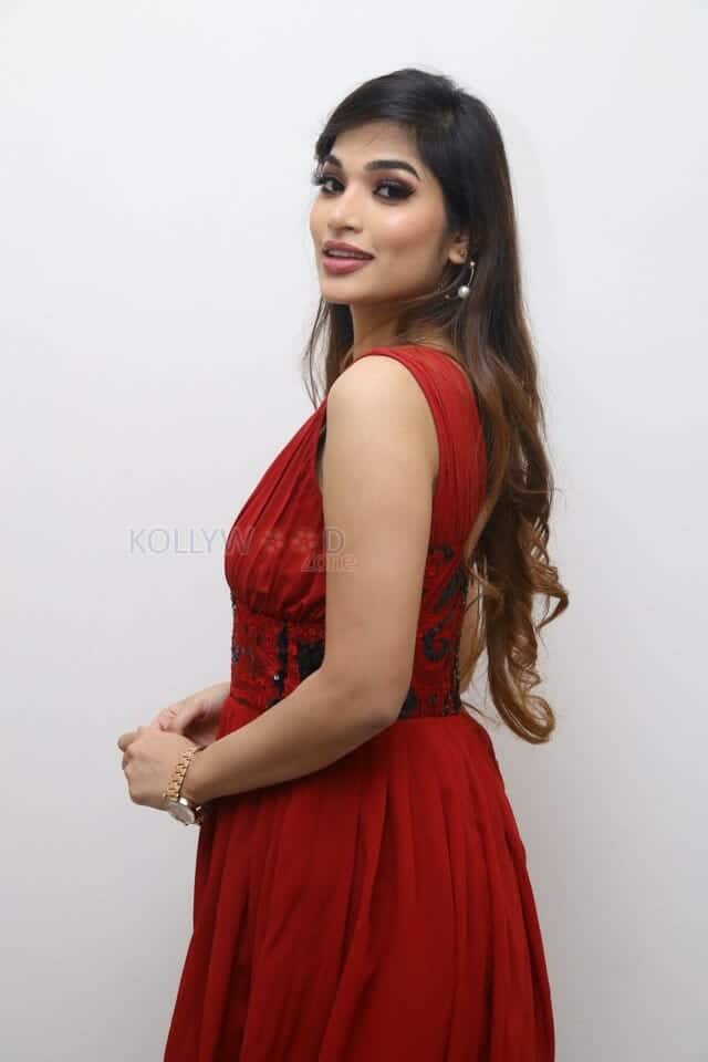 Actress Subhashree Rayaguru at Katha Venuka Katha Movie Title Announcement Press Meet Pictures 08
