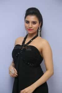 Telugu Actress Priyanka Black Dress Photos 11 (212536) | Kollywood Zone