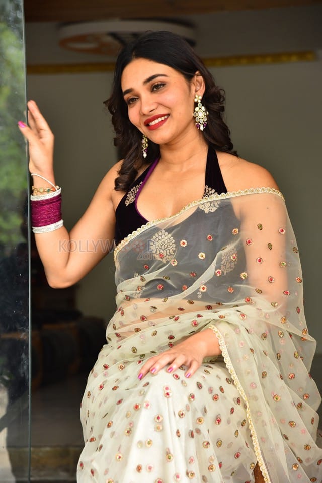Actress Jenifer Emmanuel at Paramapada Sopanam Movie Press Meet Pictures 05