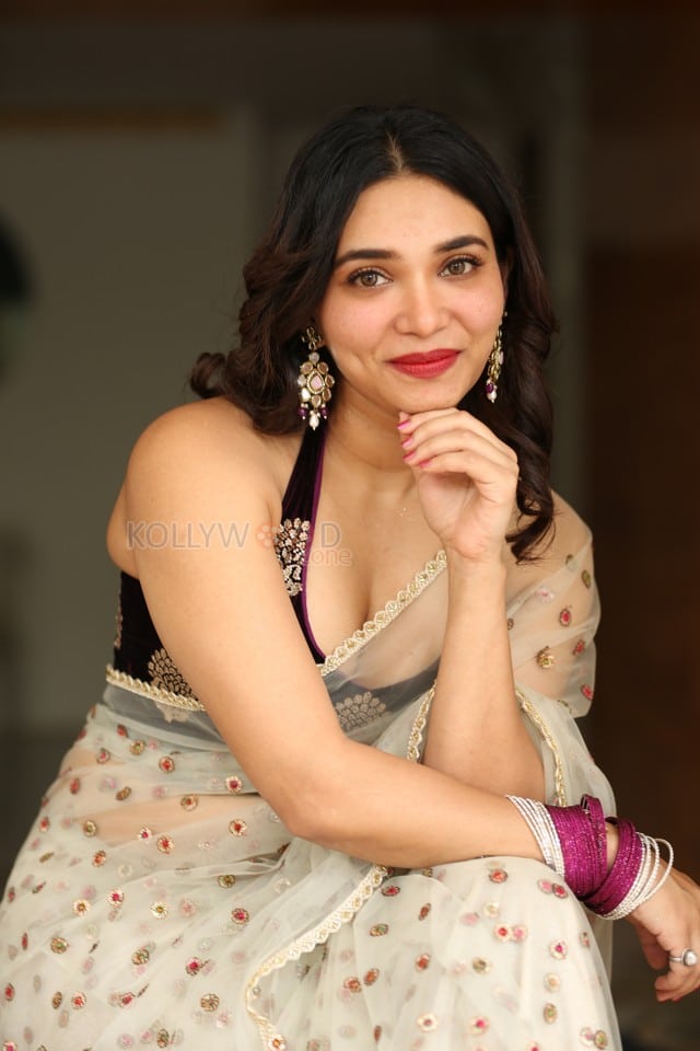 Actress Jenifer Emmanuel at Paramapada Sopanam Movie Press Meet Pictures 48