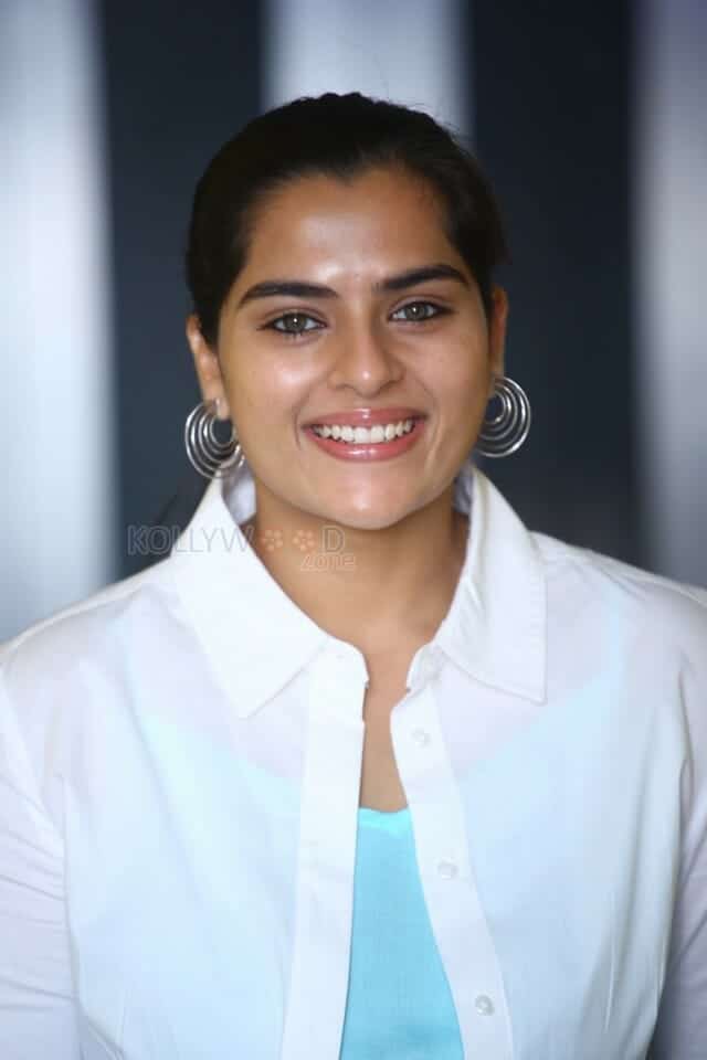 Actress Kavya Kalyanram at Masooda Press Meet Photos 04