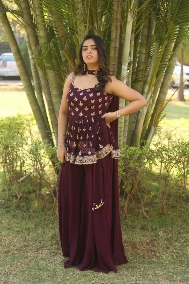 Manjeera Reddy at Chiclets Movie Trailer Launch Pictures 14