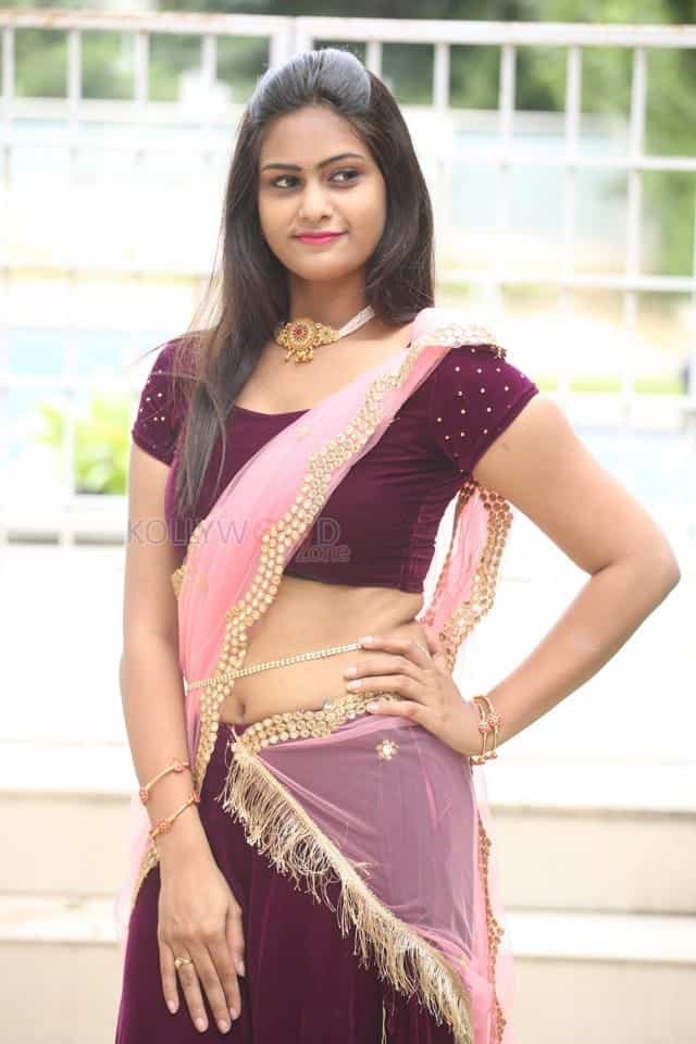 Actress Viharika Chowdary at Murugan Movie Opening Pictures 15