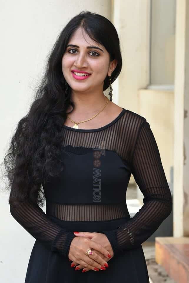 Tollywood Actress Vydoorya at Rudraksha Puram Movie Press Meet Photos 13