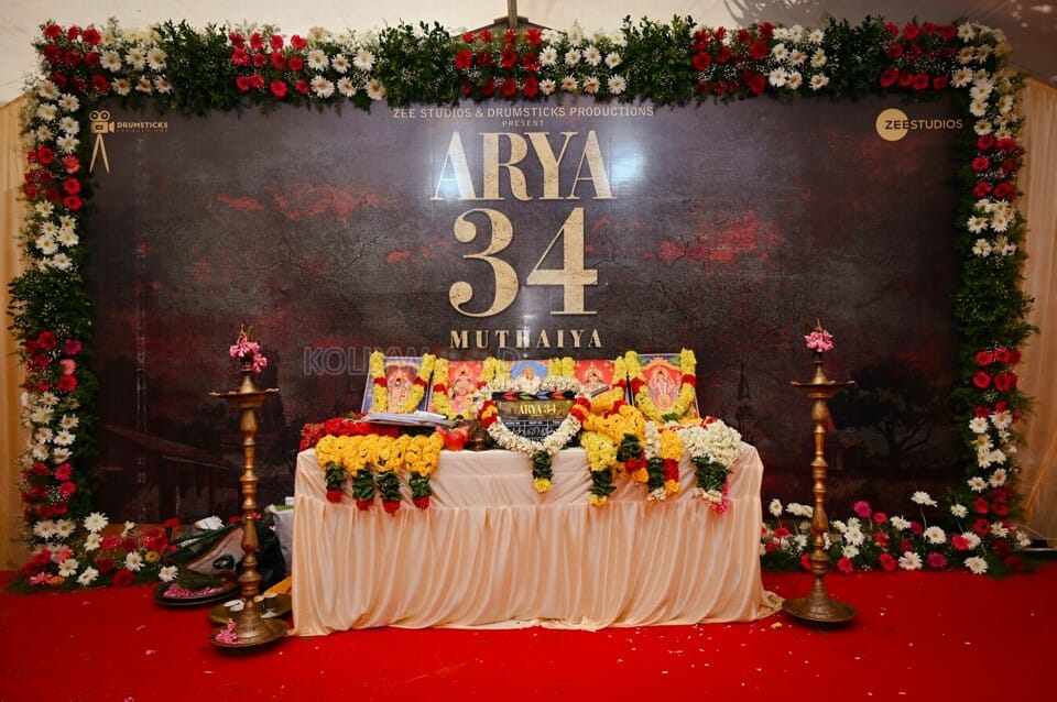 Arya 34 Movie Pooja Photos 03