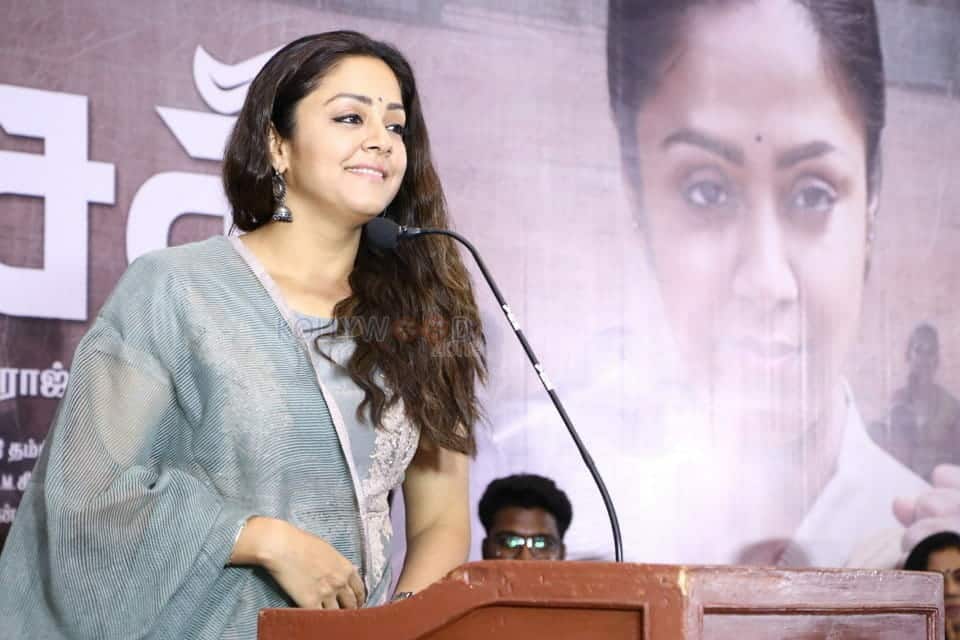Actress Jyothika At Ratchasi Audio Launch Photos 05