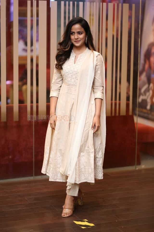 Actress Vaishnavi Chaitanya at Baby Movie Song Launch Photos 19