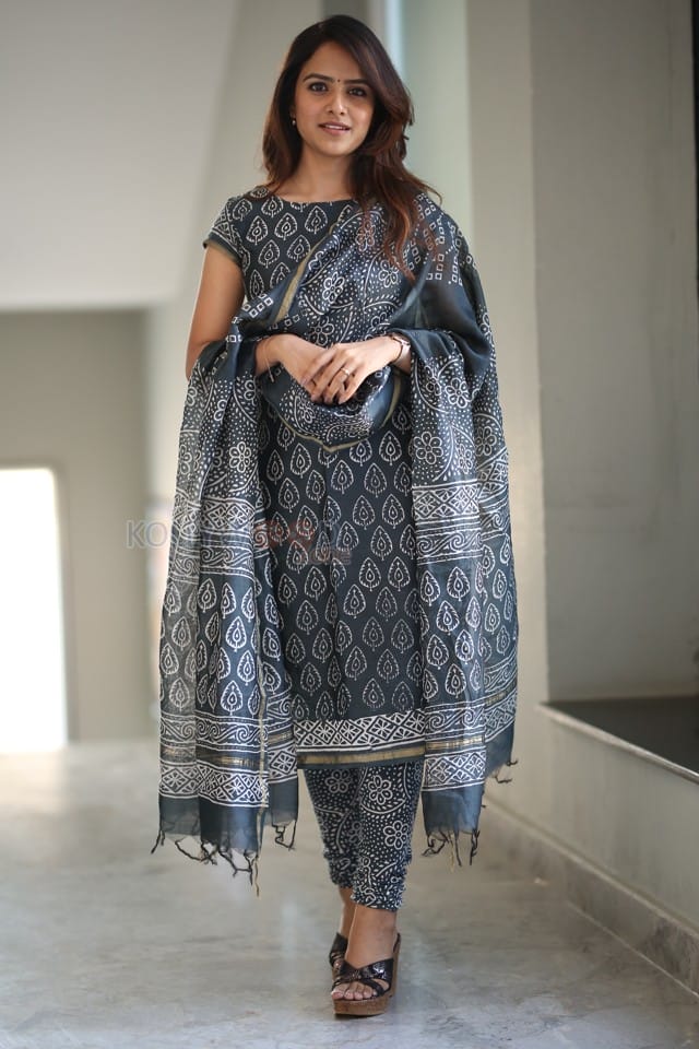 Actress Vaishnavi Chaitanya at Love Me Title Launch Event Photos 19