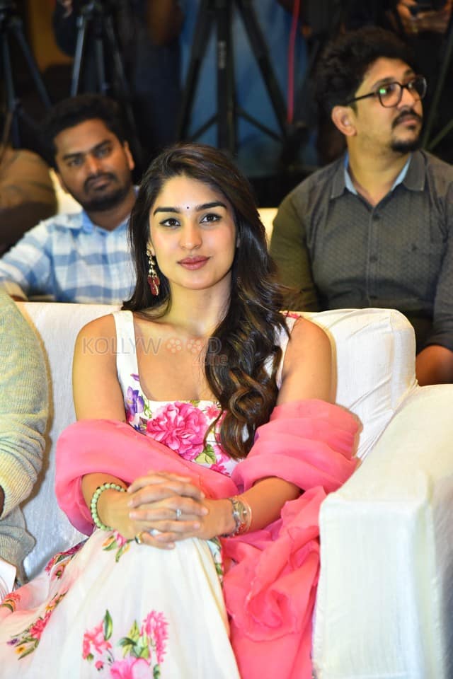 Heroine Yukti Thareja at K Ramp Movie Blockbuster Rampage Event Photos 11