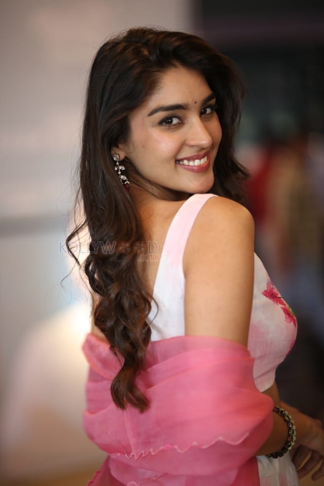 Heroine Yukti Thareja at K Ramp Movie Blockbuster Rampage Event Photos 20
