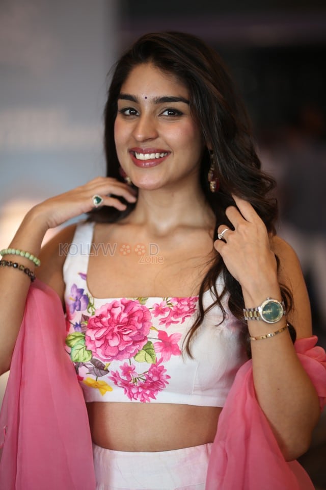 Heroine Yukti Thareja at K Ramp Movie Blockbuster Rampage Event Photos 25