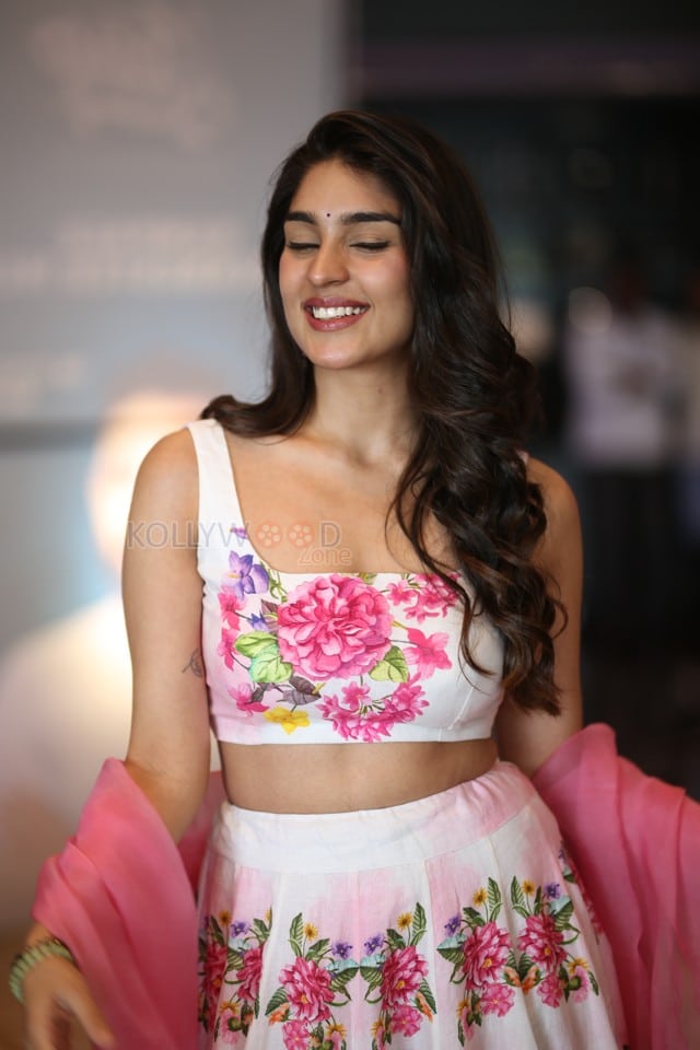 Heroine Yukti Thareja at K Ramp Movie Blockbuster Rampage Event Photos 32