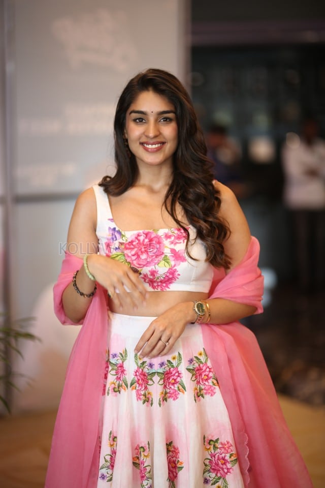 Heroine Yukti Thareja at K Ramp Movie Blockbuster Rampage Event Photos 34