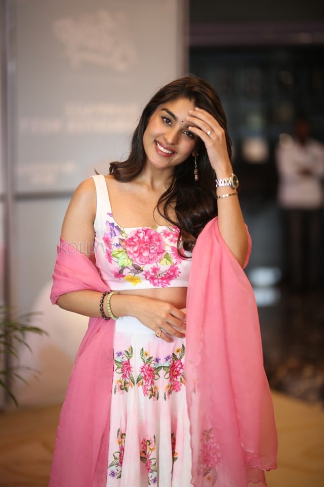 Heroine Yukti Thareja at K Ramp Movie Blockbuster Rampage Event Photos 35