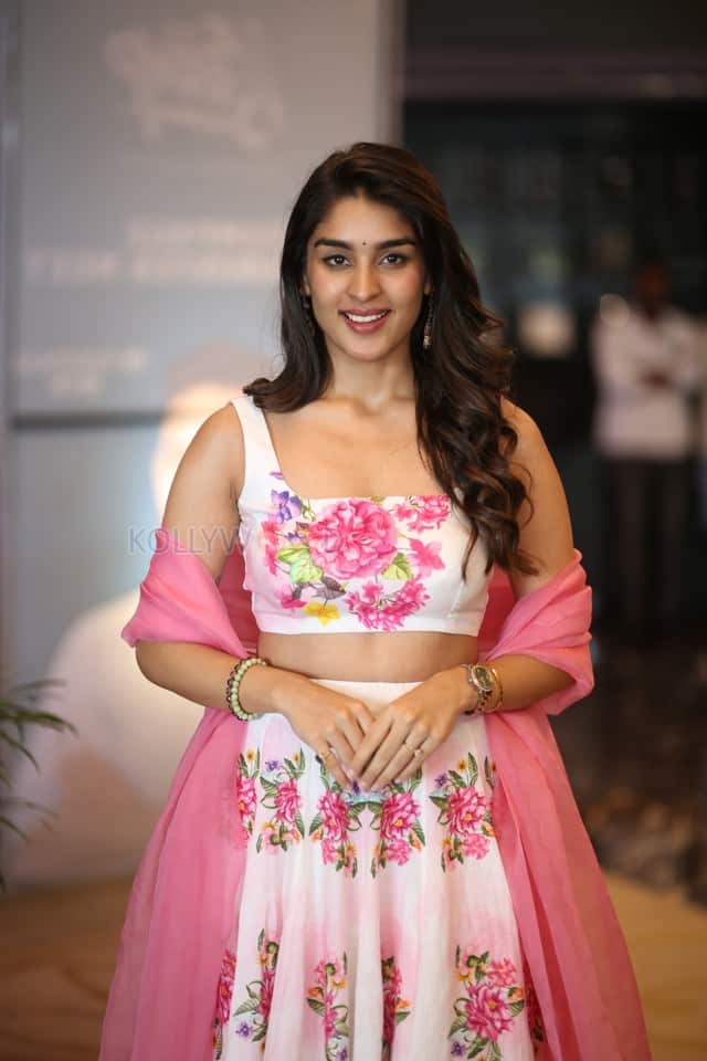 Heroine Yukti Thareja at K Ramp Movie Blockbuster Rampage Event Photos 37