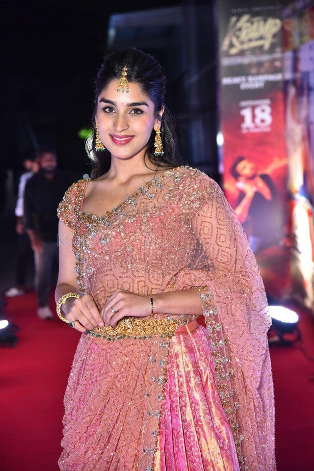 Heroine Yukti Thareja at K Ramp Movie Pre Release Event Pictures 02