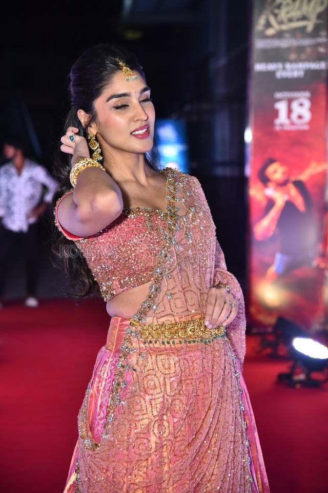 Heroine Yukti Thareja at K Ramp Movie Pre Release Event Pictures 03