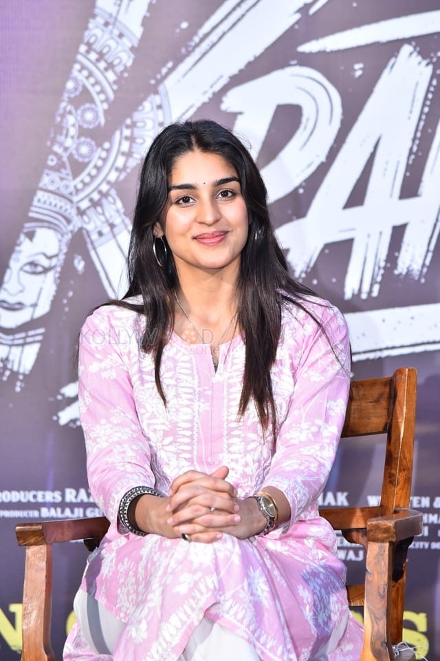 Heroine Yukti Thareja at K Ramp Movie Pre Release Event Pictures 07