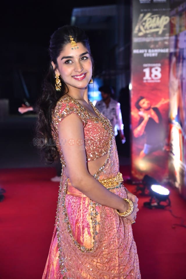 Heroine Yukti Thareja at K Ramp Movie Pre Release Event Pictures 13