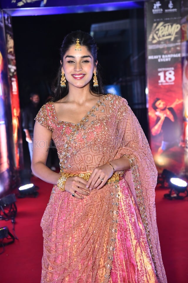 Heroine Yukti Thareja at K Ramp Movie Pre Release Event Pictures 18