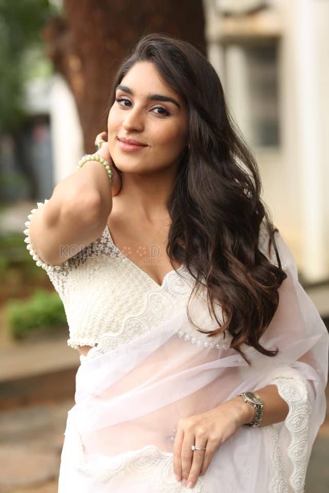 Heroine Yukti Thareja at K Ramp Movie Press Meet Photos 17