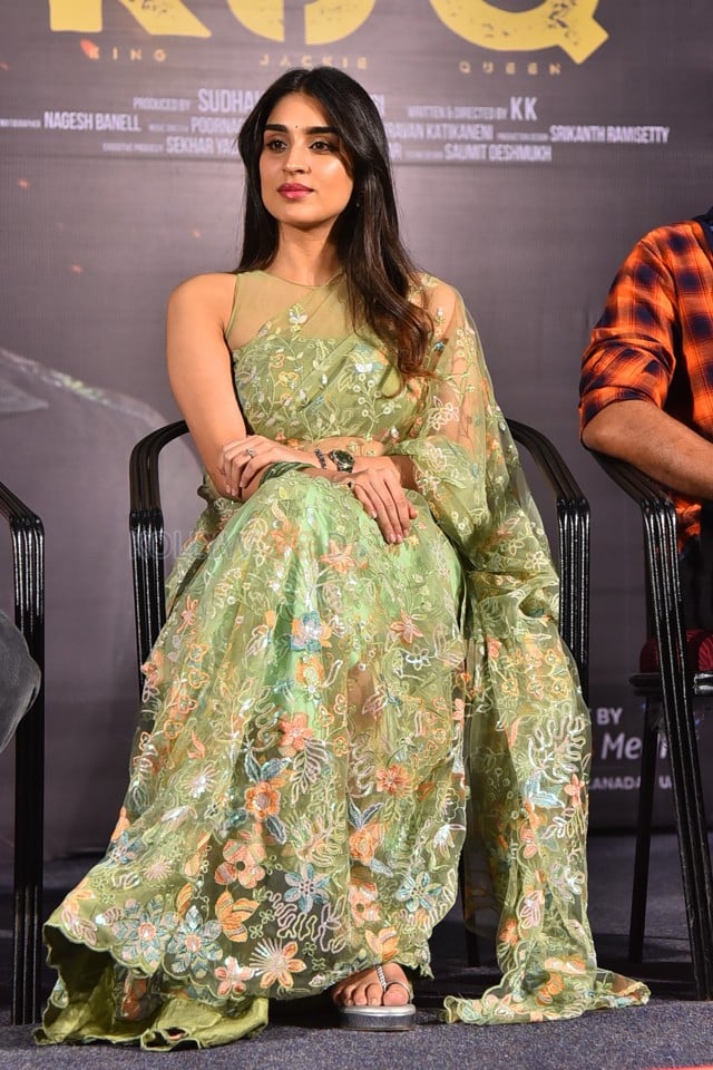 Heroine Yukti Thareja at KJQ Movie Teaser Launch Pictures 56