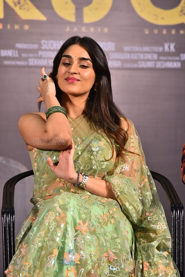 Heroine Yukti Thareja at KJQ Movie Teaser Launch Pictures 57
