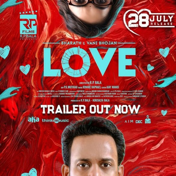 Bharath And Vani Bhojan’s Love Trailer: Hints At An Intriguing Thriller Drama!