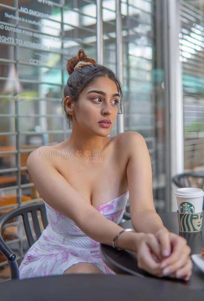 Sizzling Hot Yukti Thareja in an Off Shoulder Bustier Dress Pictures 01