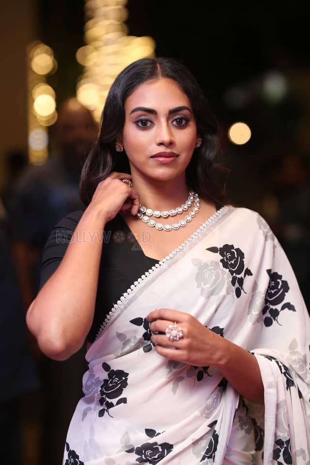 Actress Kamakshi Bhaskarla at 12A Railway Colony Pre release Event Pictures 02