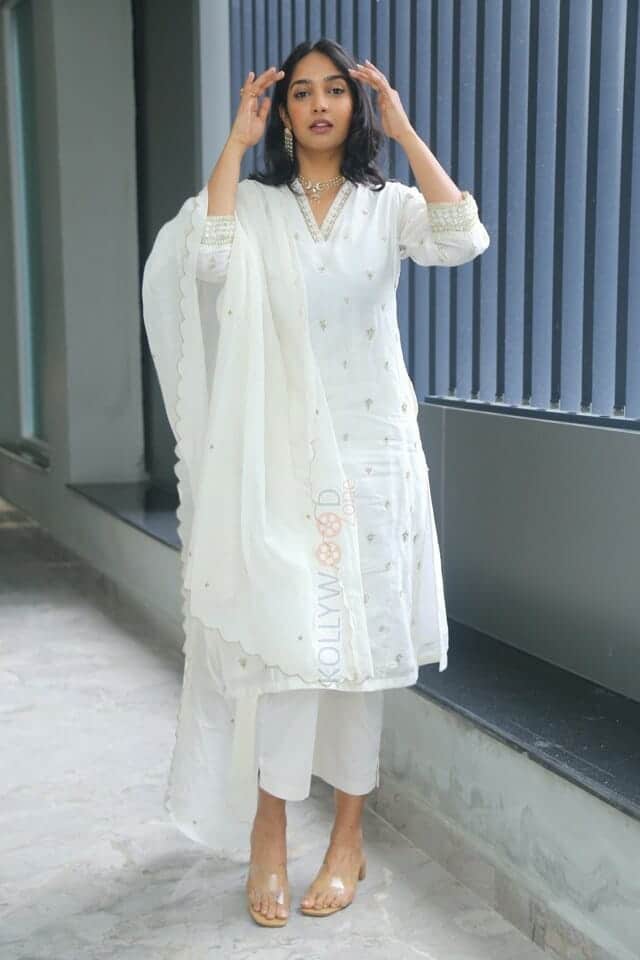 Actress Karthika Muralidharan at Aakasham Daati Vastava Press Meet Photos 06