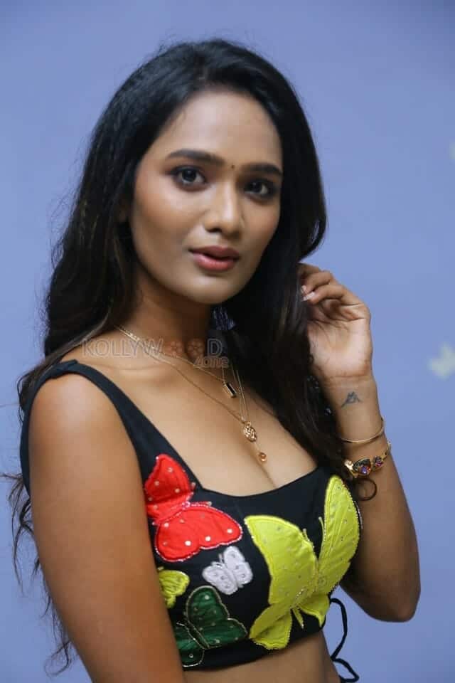 Actress Alekhya Gadamboinaat Rudram Kota Movie Trailer Launch Pictures 25