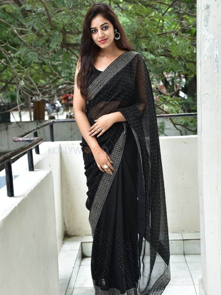 Actress Vibhisha Jaanu at Rudram Kota Movie Success Meet Glam Pictures 04