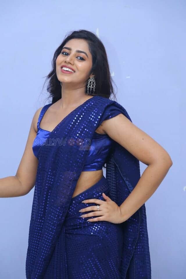 Actress Vibhisha Jaanu at Rudram Kota Movie Trailer Launch Stills 09