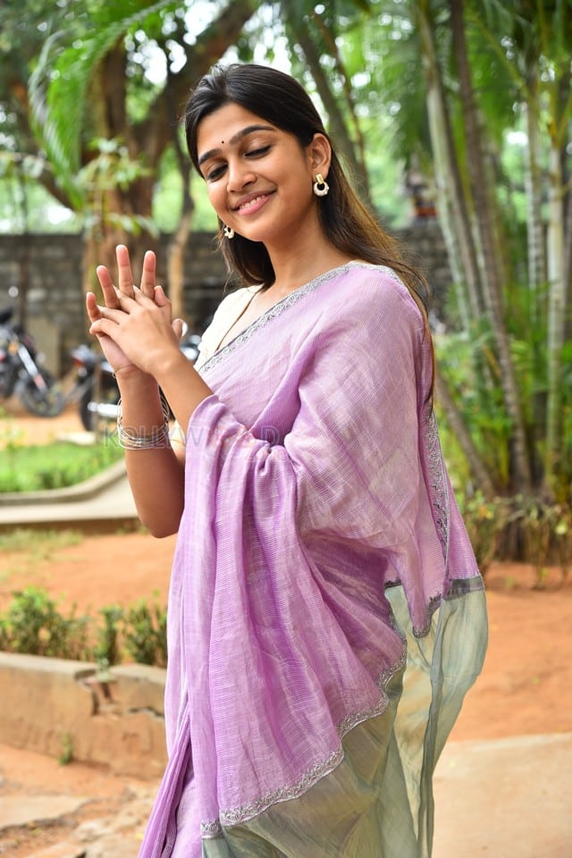 Actress Ananthika Sanilkumar at 8 Vasantalu Success Meet Photos 02