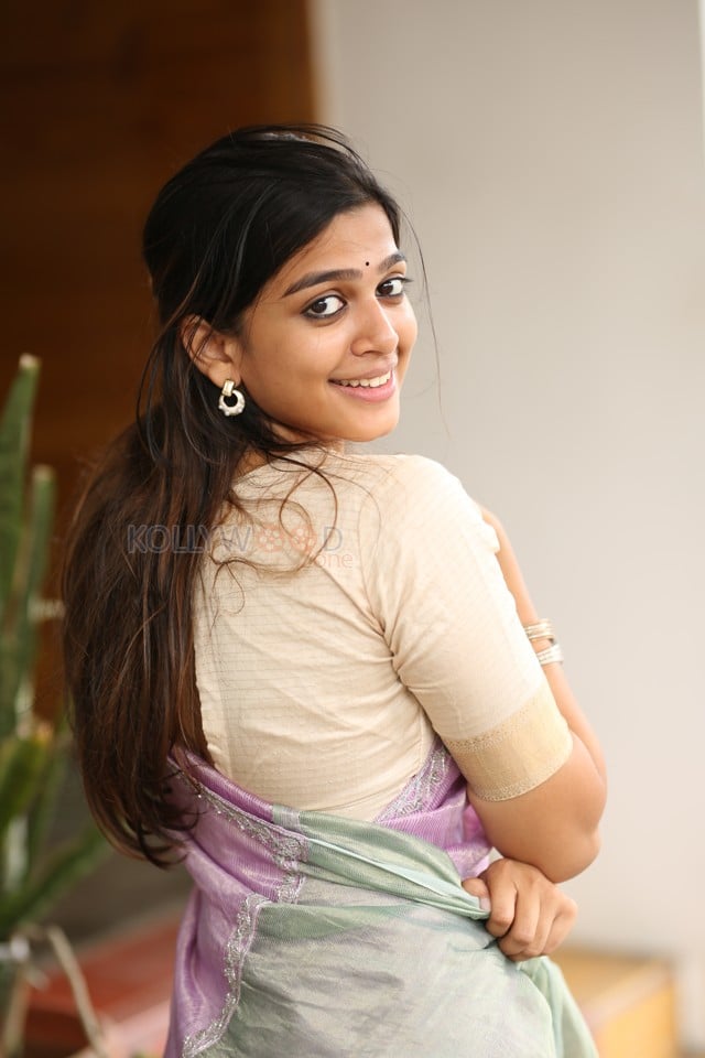 Actress Ananthika Sanilkumar at 8 Vasantalu Success Meet Photos 16