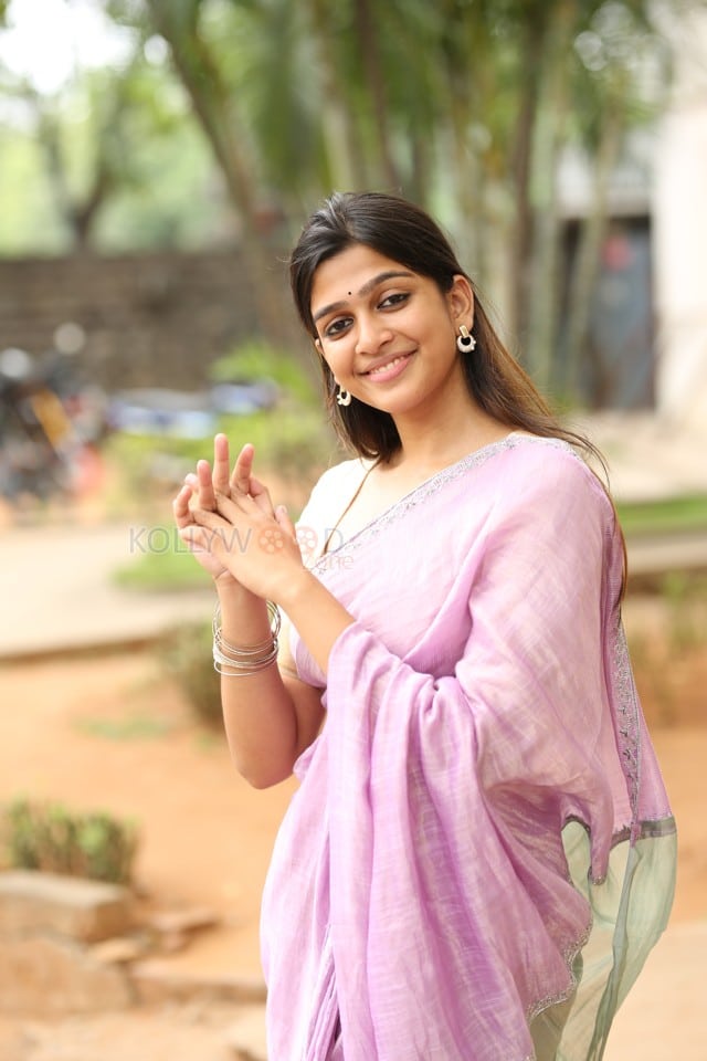 Actress Ananthika Sanilkumar at 8 Vasantalu Success Meet Photos 35